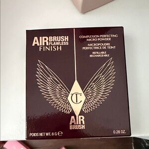 Charlotte Tilbury Airbrush Flawless Finish Micro Powder in Brown Packaging